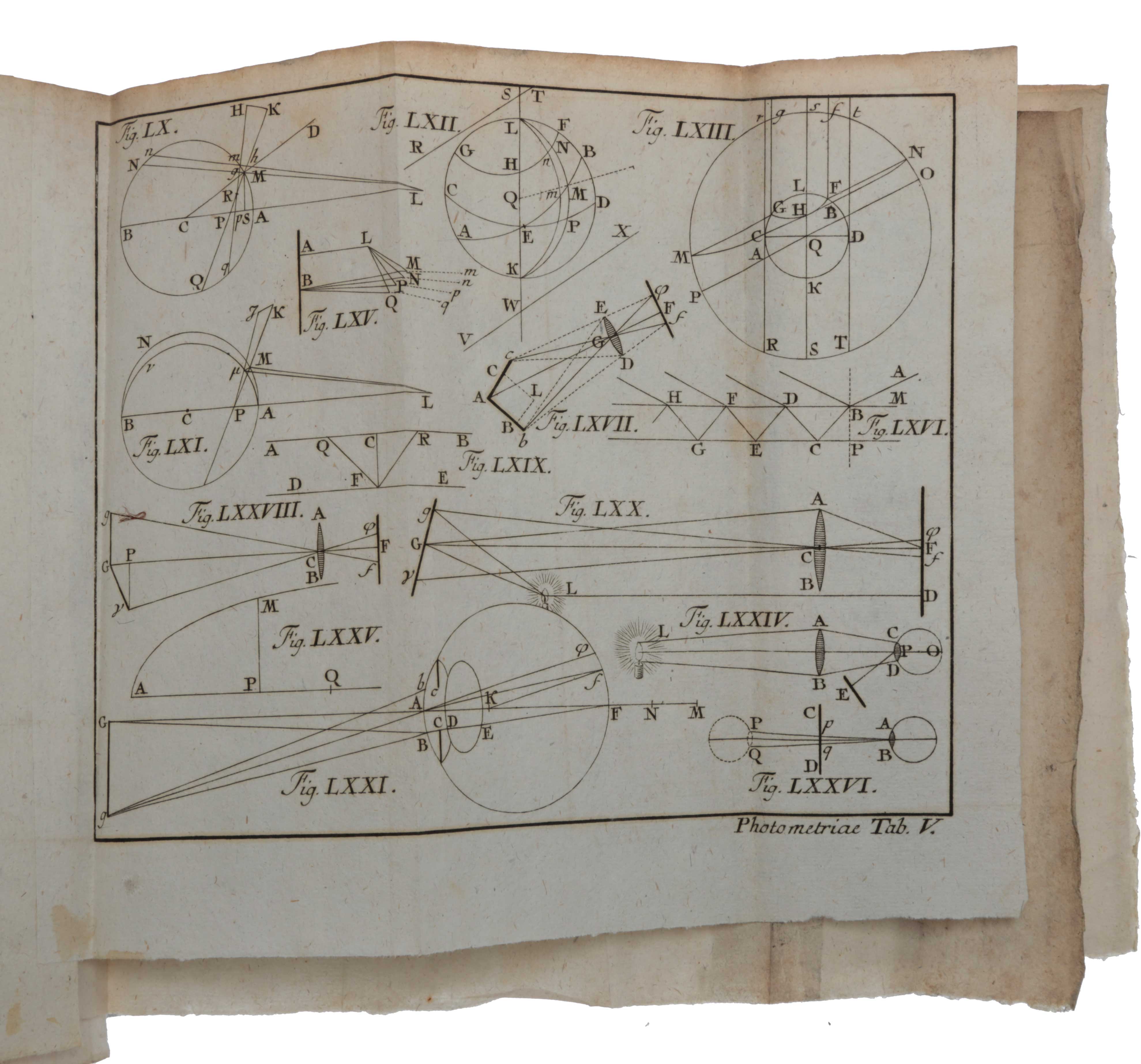 First Photometer Photometria sive de mensura et gradibus luminis, colorum et umbrae ...